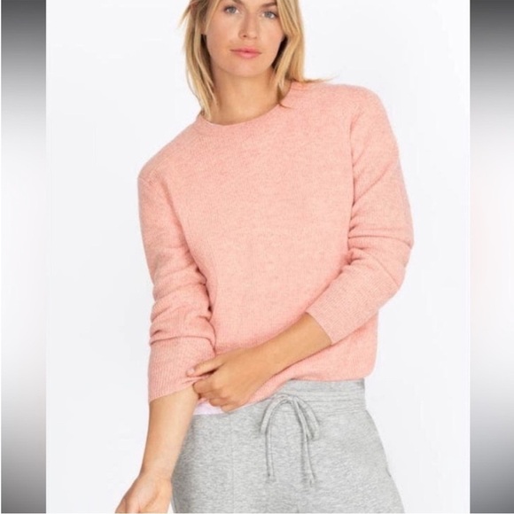 Calme x Johnny Was Ribbed Cashmere Pullover Sweater - Picture 1 of 10